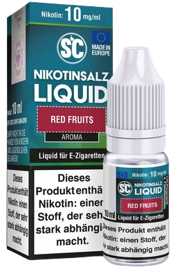 SC Red Fruits Nikotinsalz Liquid 10mg/ml