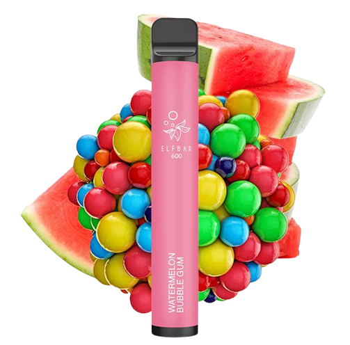 Elfbar 600 CP Einweg E-Zigarette Watermelon Bubble Gum 20MG