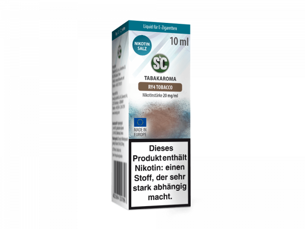 SC RY4 Tobacco E-Zigaretten Nikotinsalz Liquid 20mg/ml