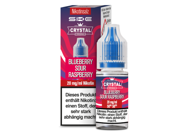 SKE - Crystal - Blueberry Sour Raspberry - Nikotinsalz Liquid 20 mg/ml