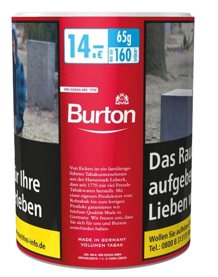 Burton Volumentabak Full Red XL-Size