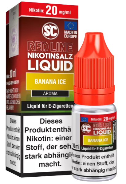 SC Red Line Banana Ice Nikotinsalz Liquid 10mg/ml