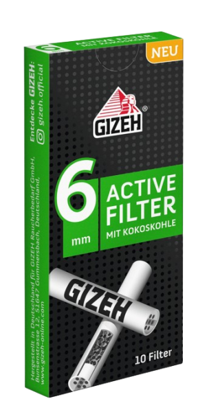 GIZEH Active Filter 6mm 10er