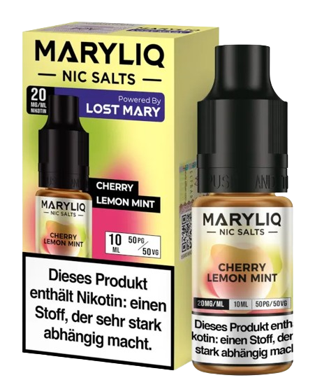 MARYLIQ - Cherry Lemon Mint - Nikotinsalz Liquid 20 mg/ml