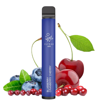 Elfbar 600 CP Einweg E-Zigarette Blueberry Cranberry Cherry 20MG