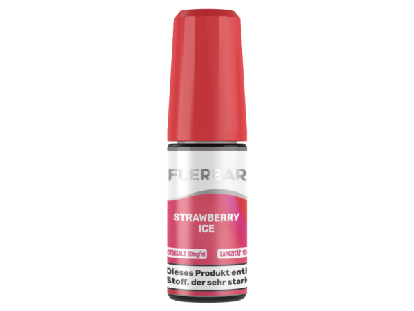 Flerbar Liquid - Strawberry Ice - Nikotinsalz Liquid 20 mg/ml