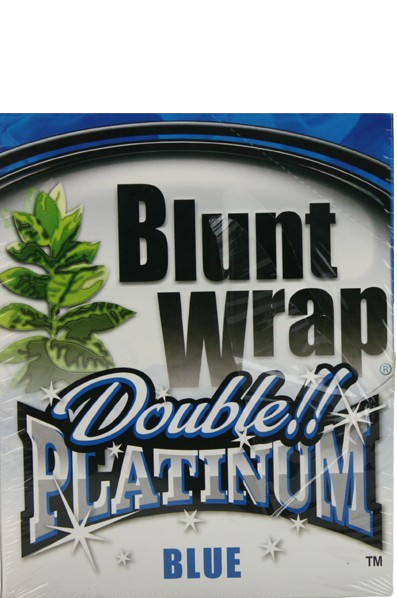 Blunt Wrap Double Platinum Blue (2er)