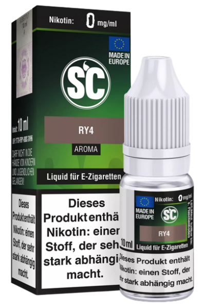 SC Liquid RY4 Tabak 0 mg/ml