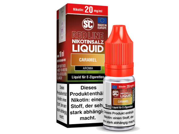 SC Red Line Caramel Nikotinsalz Liquid 20mg/ml