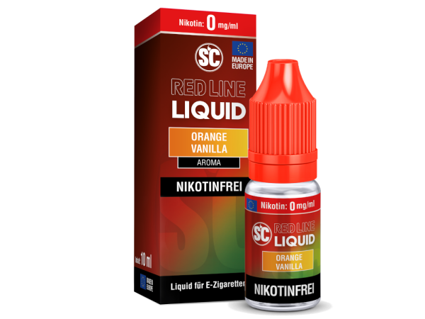 SC Red Line Orange Vanilla Nikotinsalz Liquid 0 mg/ml