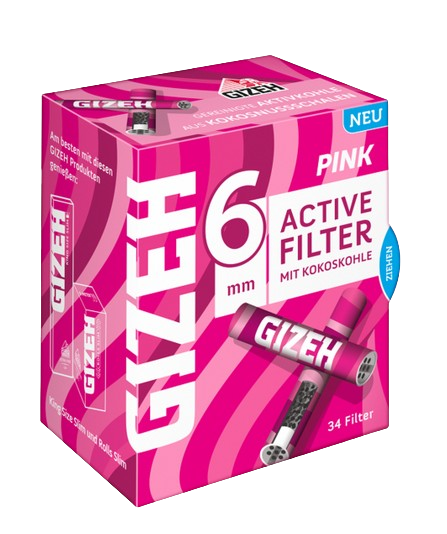 Gizeh Pink Active Filter 6MM