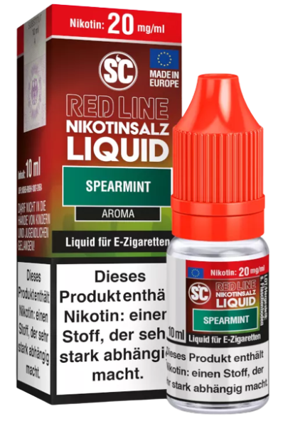 SC Red Line Spearmint Nikotinsalz Liquid 10mg/ml