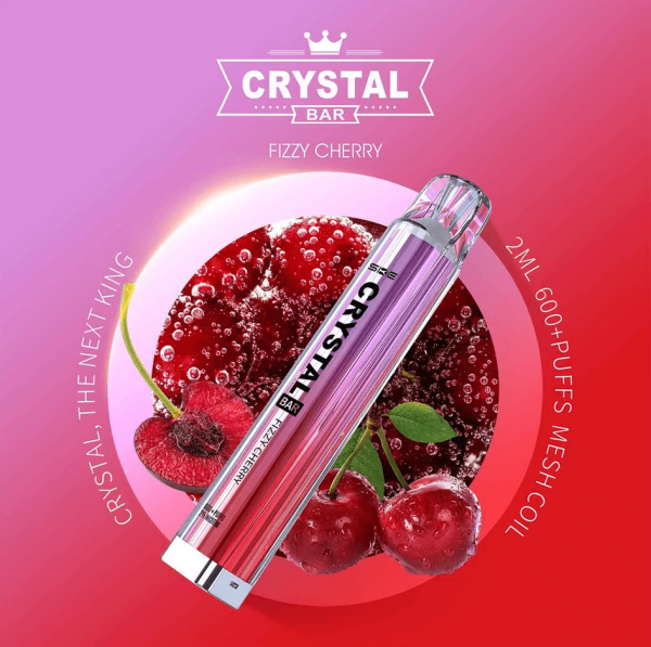 SKE Crystal Bar Fizzy Cherry 20MG