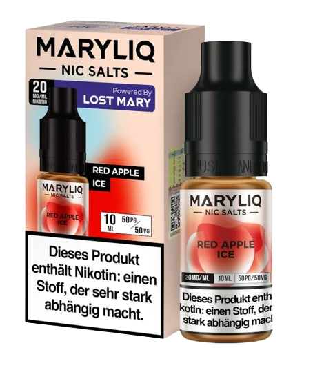 MARYLIQ - Red Apple Ice - Nikotinsalz Liquid 20 mg/ml