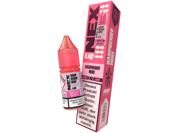 Pod Salt - NexLiq - Raspberry Mint Nikotinsalz Liquid 10 mg/ml