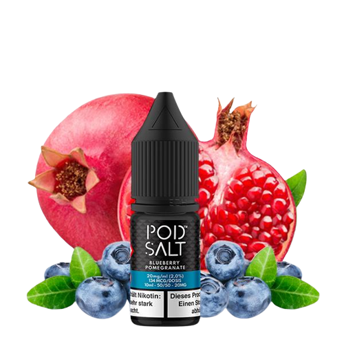 Pod Salt Fusion Blueberry Pomegranate E-Zigaretten Nikotinsalz Liquid 20mg/ml